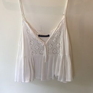 Brandy Melville white tank top.